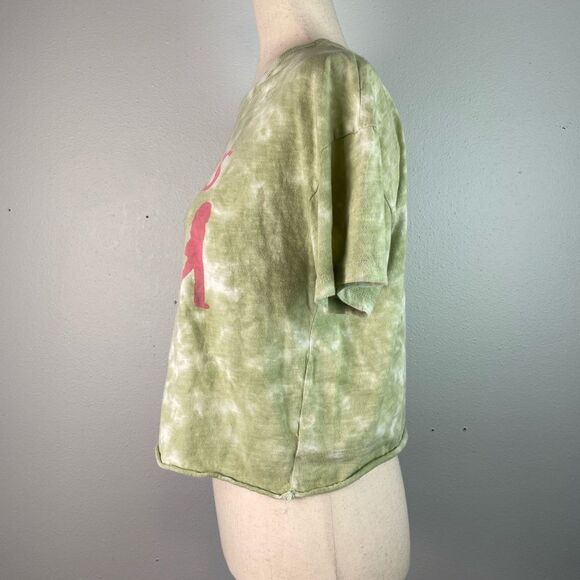 American Eagle The Beatles Green Tie-Dye T-Shirt Size S EUC - Picture 2 of 4
